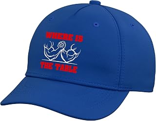 Arm Wrestling Strength Sport Athlete Fitness Competition Adjustable Baseball Hat
