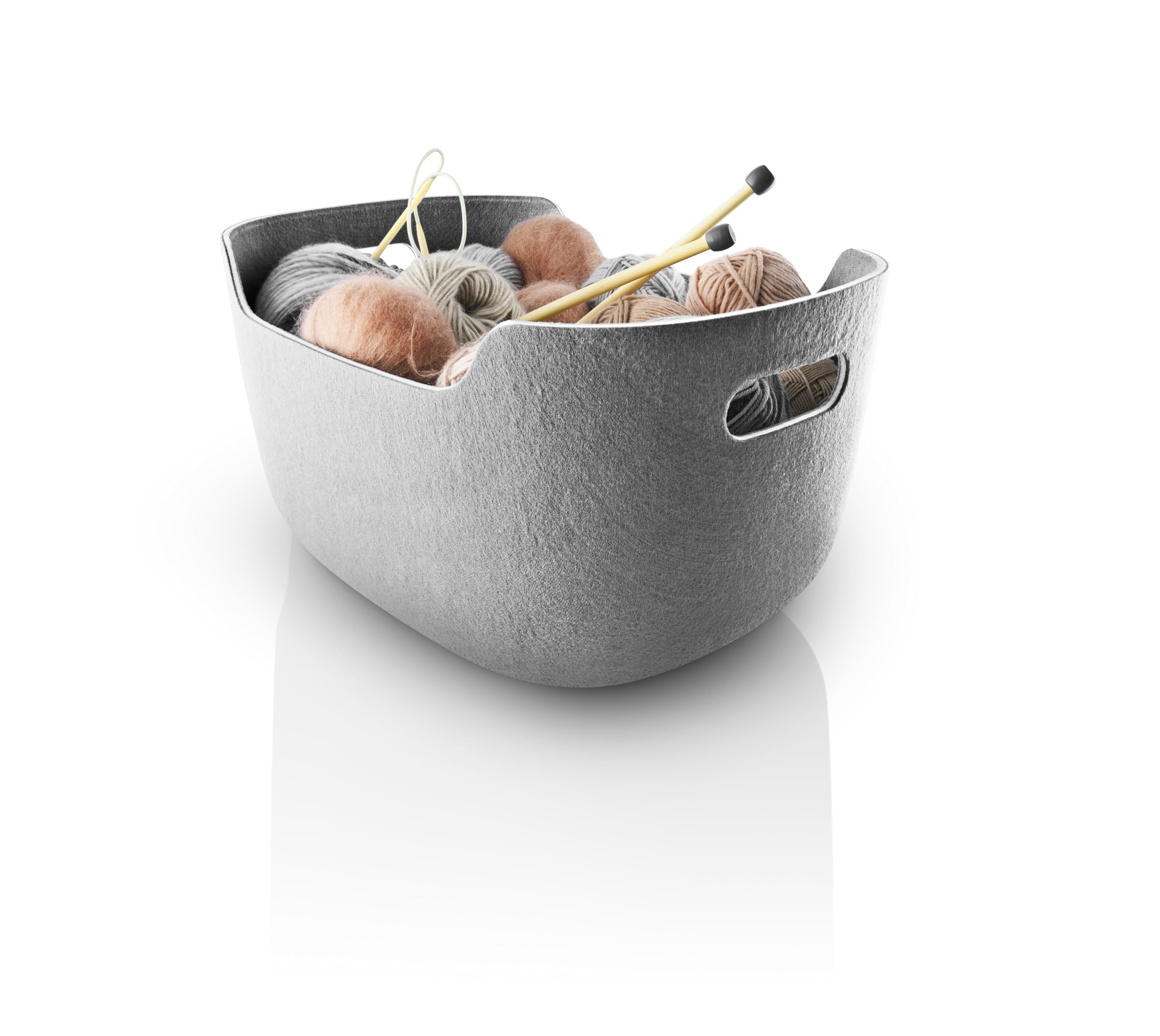 EVA SOLO | Cesta ordenada 48 x 35 x 26 cm chapa | Almacenamiento versátil para juguetes, libros y suministros de oficina | Hogar bien organizado con diseño y funcionalidad daneses | Estaño