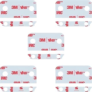 Replacement Adhesive for Ring Alarm Contact Sensors and Magnets (2nd Gen) – Strong Double-Sided Tape for Easy Installation (5 Sensor Pads & 5 Magnet Pads)