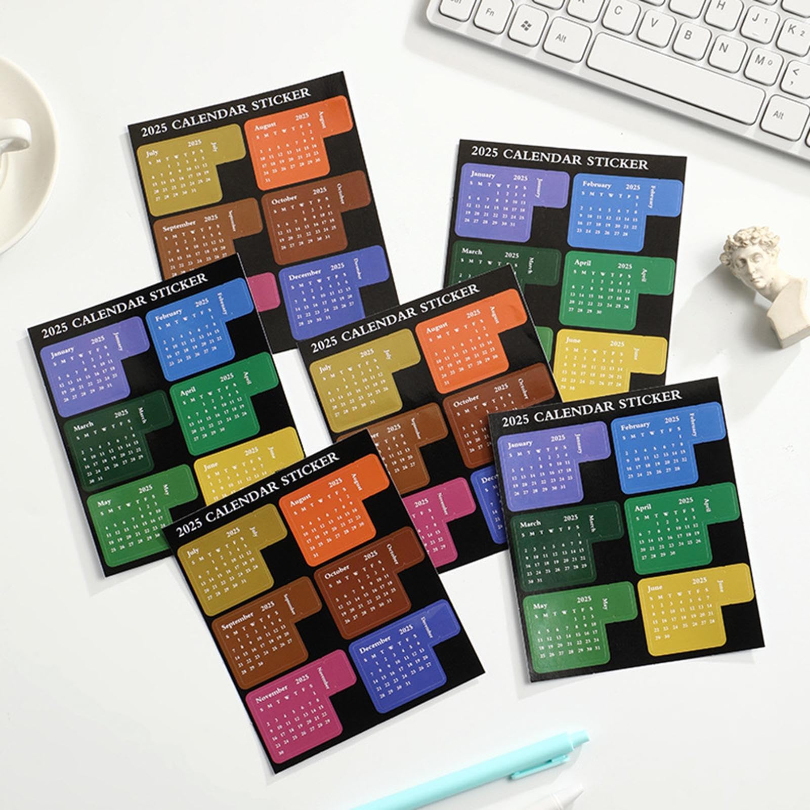Linguette Mensili Per Agende Etichette Adesive 12 Per Pianificazione | Linguette Indice Adesive Calendario 2025 Album, Quaderni, Scuola, Università, Lavoro, Ufficio, Studenti, Insegnanti