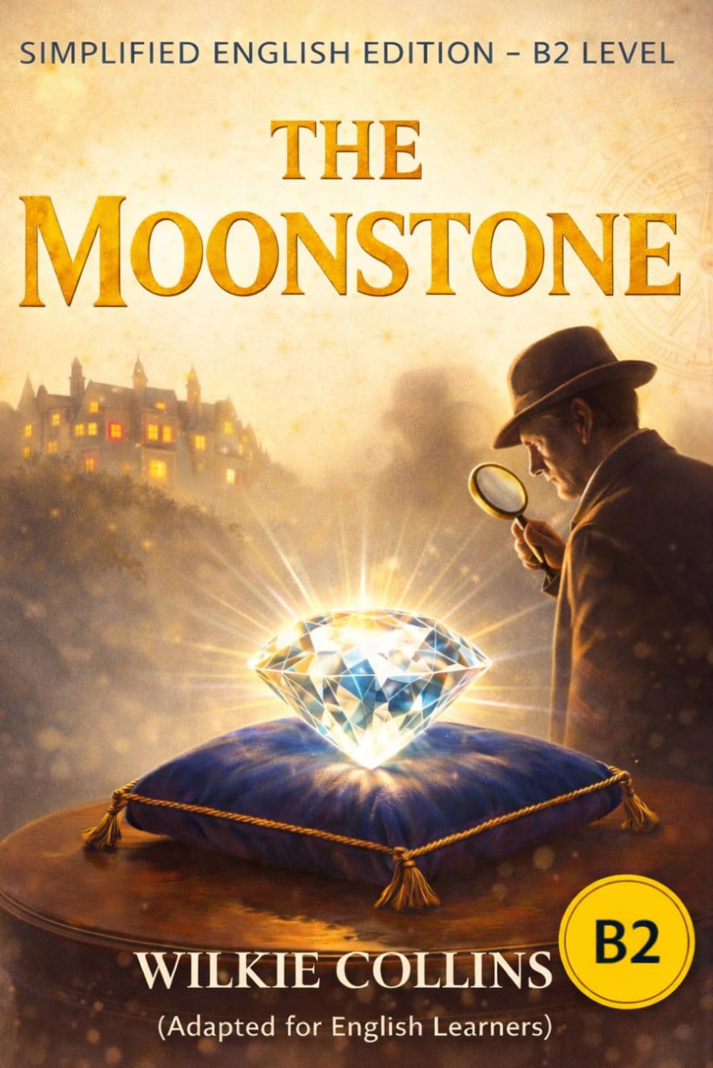 The Moonstone (CEFR B2): An Adapted Detective Novel for English Learners