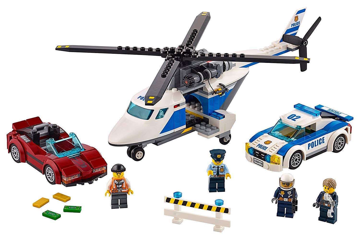 やまでぃ Amazon.co.jp: レゴ (LEGO) シティ ポリスヘリコプターと
