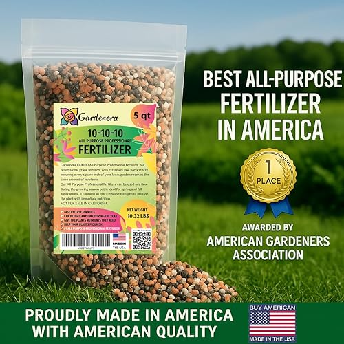 Miniatura 5 de 10-10-10 Fertilizante para Plantas de Liberación Lenta  Fertilizante 10 10 10 Multiusos para Árboles Frutales, Siemprevivas, Vegetales, Arborvitae,