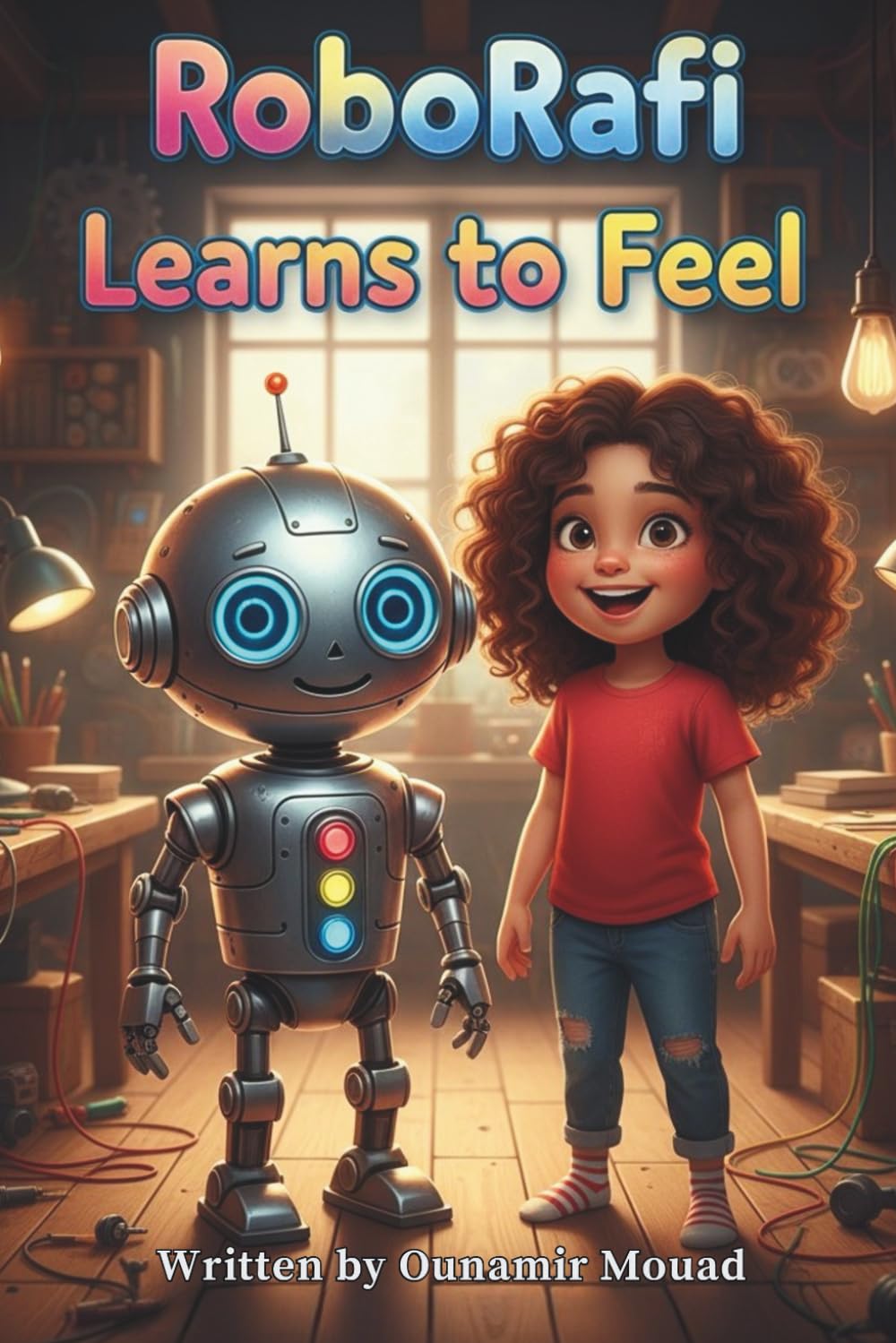 RoboRafi Learns to Feel: A Heartwarming Story About a Robot Discovering Emotions and Friendship