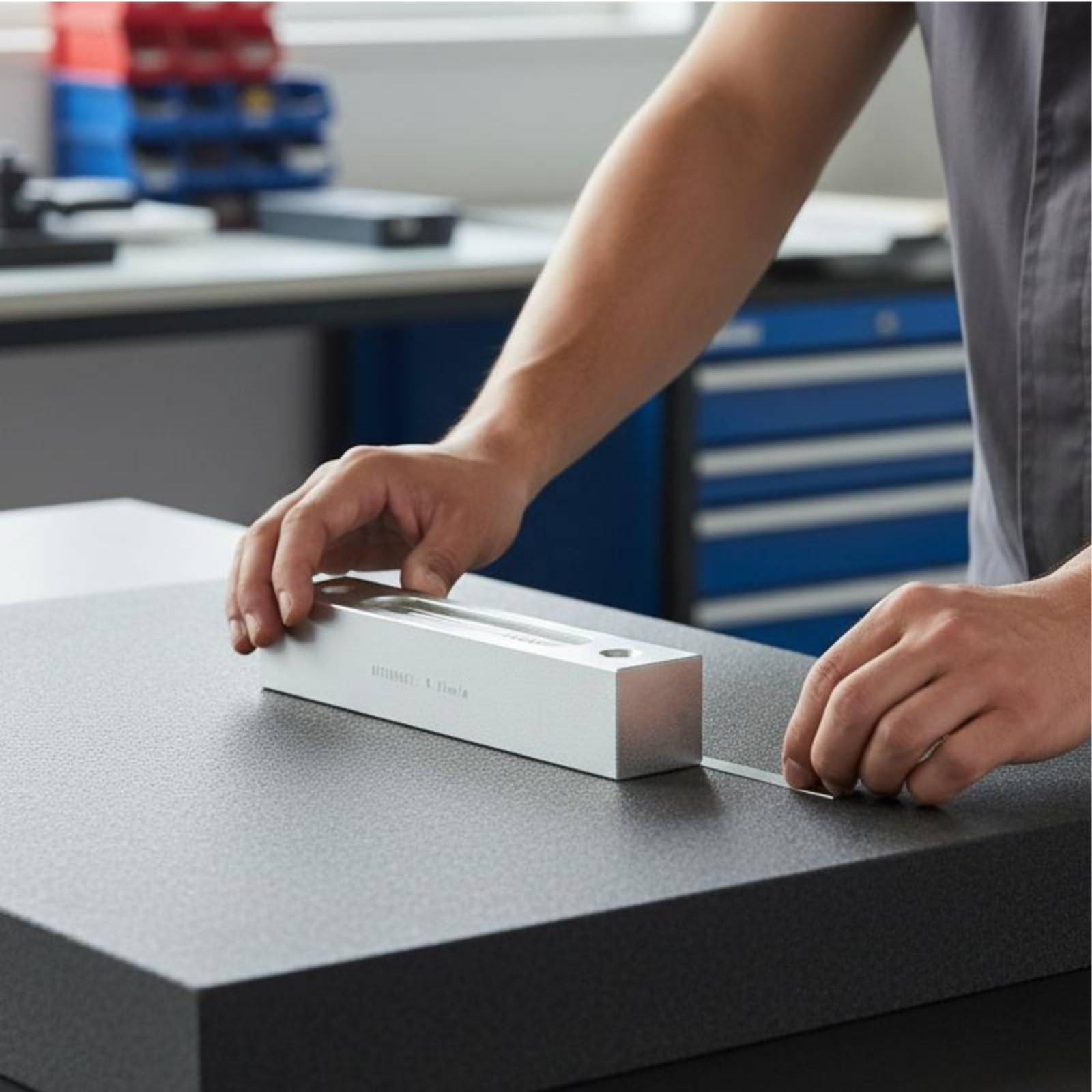 Wasserwaage Mini Wasserwaage Nivelliergerät Richtlatte aus Aluminiumlegierung für Genaue Ausrichtung Im Kleinformat Tragbar Und Stabil Klare nanzeige, style to 1