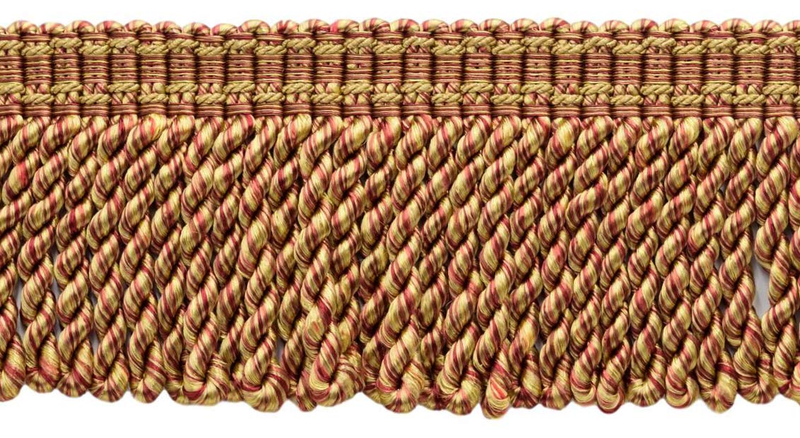 Franges de passementerie DecoPro BFS3 Flambe 16,5 m pour décoration et mercerie