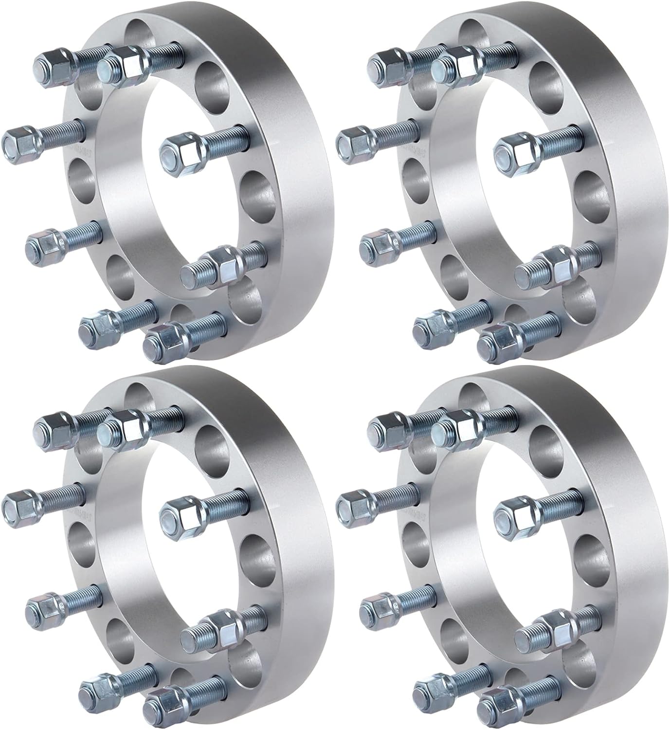 SCITOO 4X 1.5 inch Wheel Spacers 8 Lug 8X6.5 to 8X6.5 complatible with 1988-2000 for K2500 K3500 Pickup Wheel Spacers C2500 C3500 Pickup Wheel Spacers for 2500 3500 HD Wheel spacers