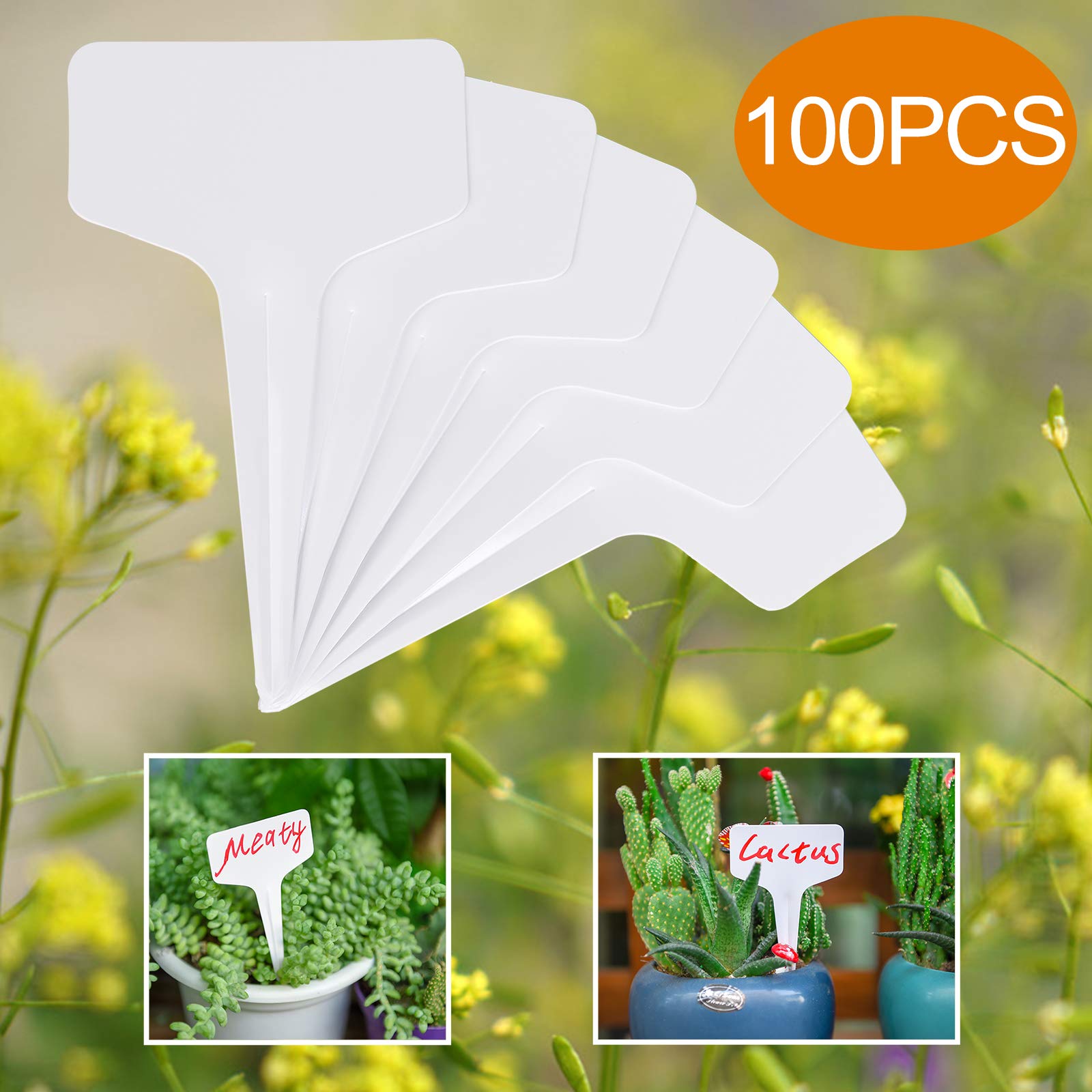 Snapklik.com : Excellent 100Pcs Plant Labels For Outdoor Garden