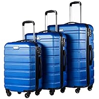 Algopix Similar Product 14 - Coolife 3Piece Lightweight Hardside