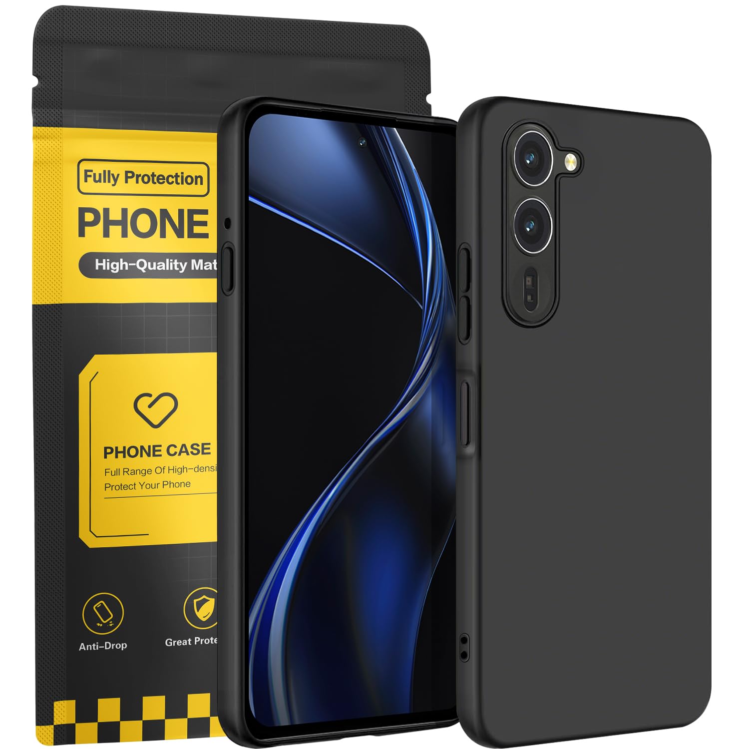 Amazon.co.jp: Arrows Alpha F-51F ケース ブラック 耐衝撃 落下防止 