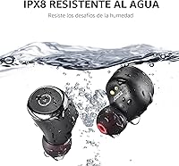 Vista 5 de TOZO - T10 - Auriculares inalámbricos Bluetooth 5.0 1 Negro