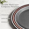Crepe Pan Stainless Steel 26 cm Pancake Pan with Scratch-Resistant Non-Stick Coating Induction Compatible