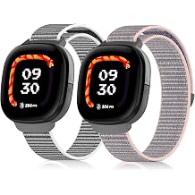 Nylon Replacement Straps Compatible with Fitbit Ace LTE, Adjustable Soft & Breathable Wristband