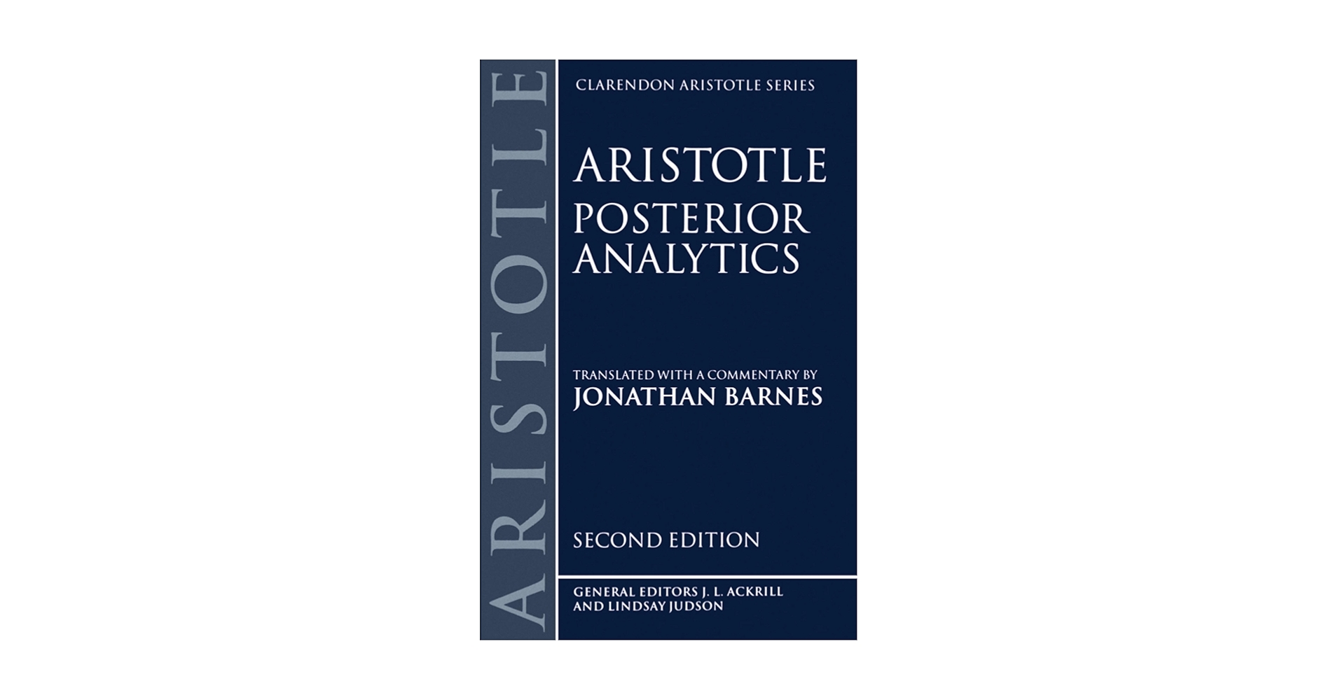 洋書 Aristotle's Prior and Posterior Analytic Aristotle's Prior Analytics book I: Translated with an
