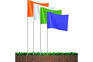 JIZHGRAD Sprinkler Flags 25 Pack