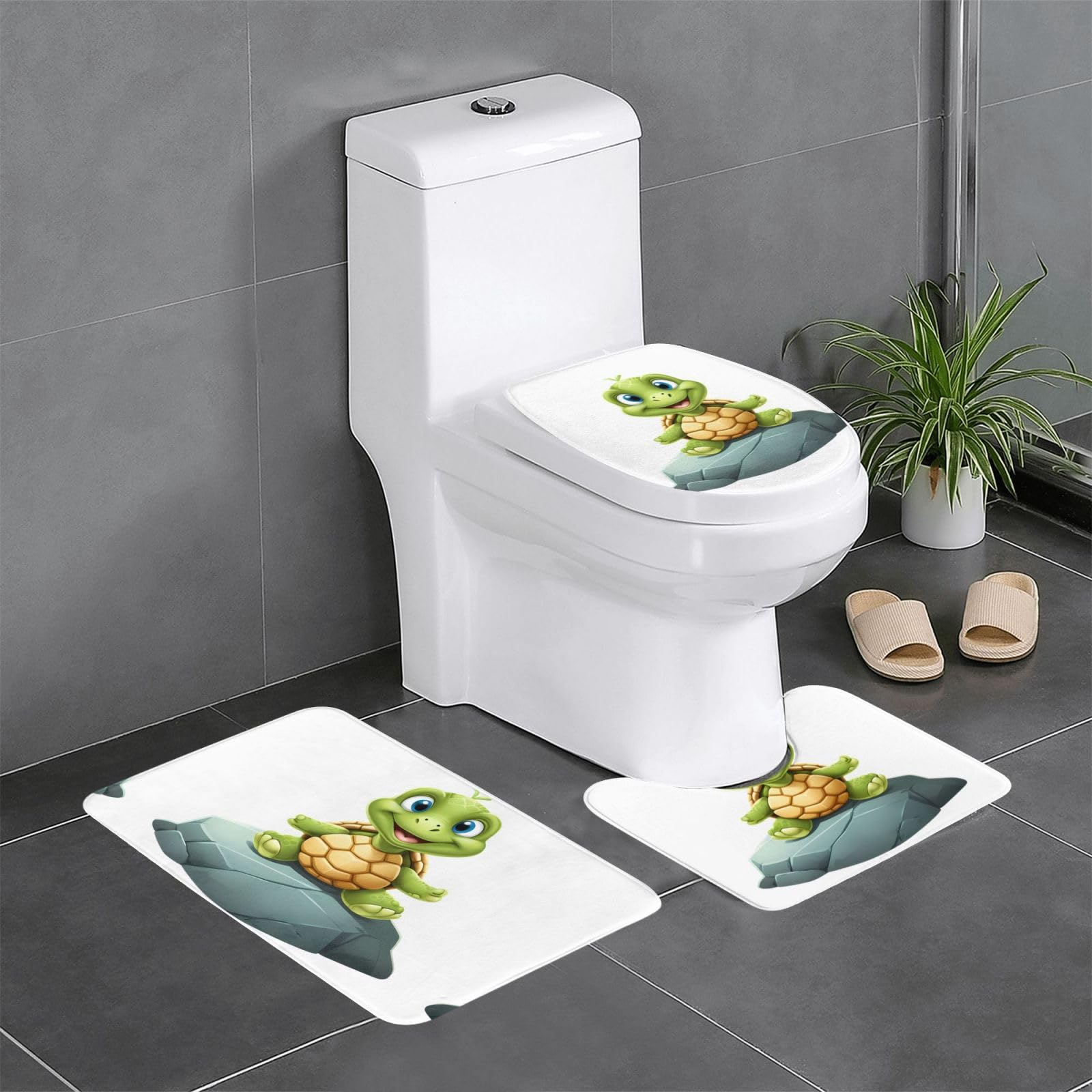Tapis de salle de bain antidérapants pour sécuriser la douche et la coiffeuse des enfants