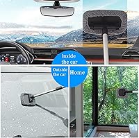 Vista 6 de Limpiaparabrisas Limpiador de Cristales de Coche, Herramienta de Limpieza de Parabrisas de Coche, Limpiador de Ventanas de Coche de Microfibra