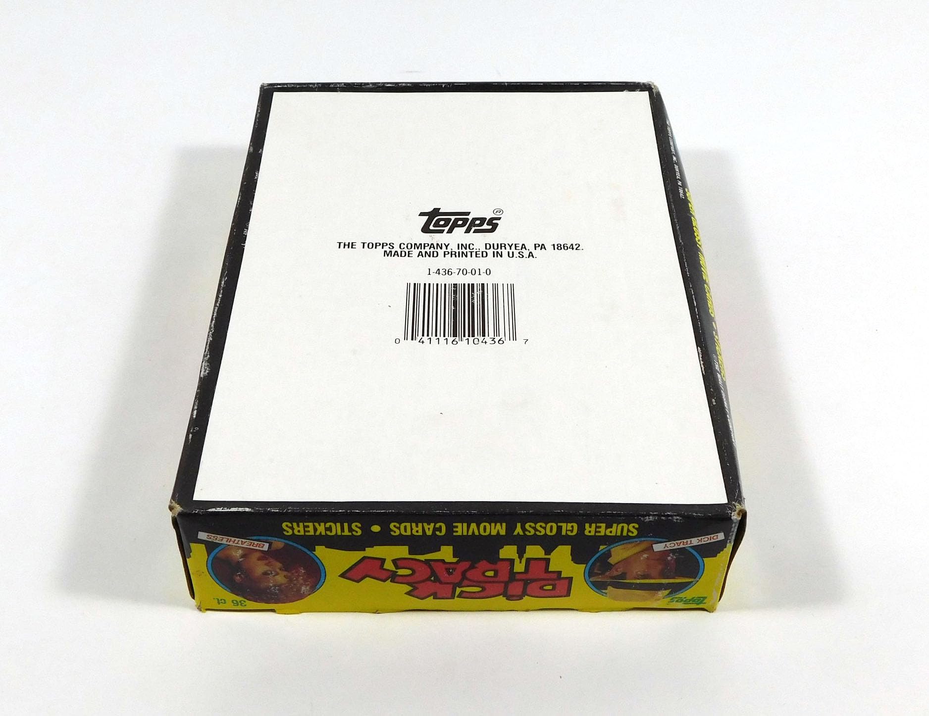 Amazon.com: 1990 Topps Dick Tracy Trading Card Unopened Box by