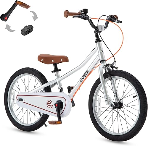 Miniatura 7 de RoyalBaby - Bicicleta para niños, Terra EZ, bicicleta convertible de equilibrio a pedal, 14, 16 y 18 pulgadas, fácil de aprender a equilibrar y