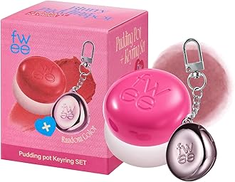Blurry Pudding Pot + Keychain SET | Airbrushed Blush & Lip, Buildable Pigment, Long-lasting, Lightweight, Easy to Blend, Natural Soft Matte Finish Makeup – Sth (Dusty Pink) | 0.17 oz