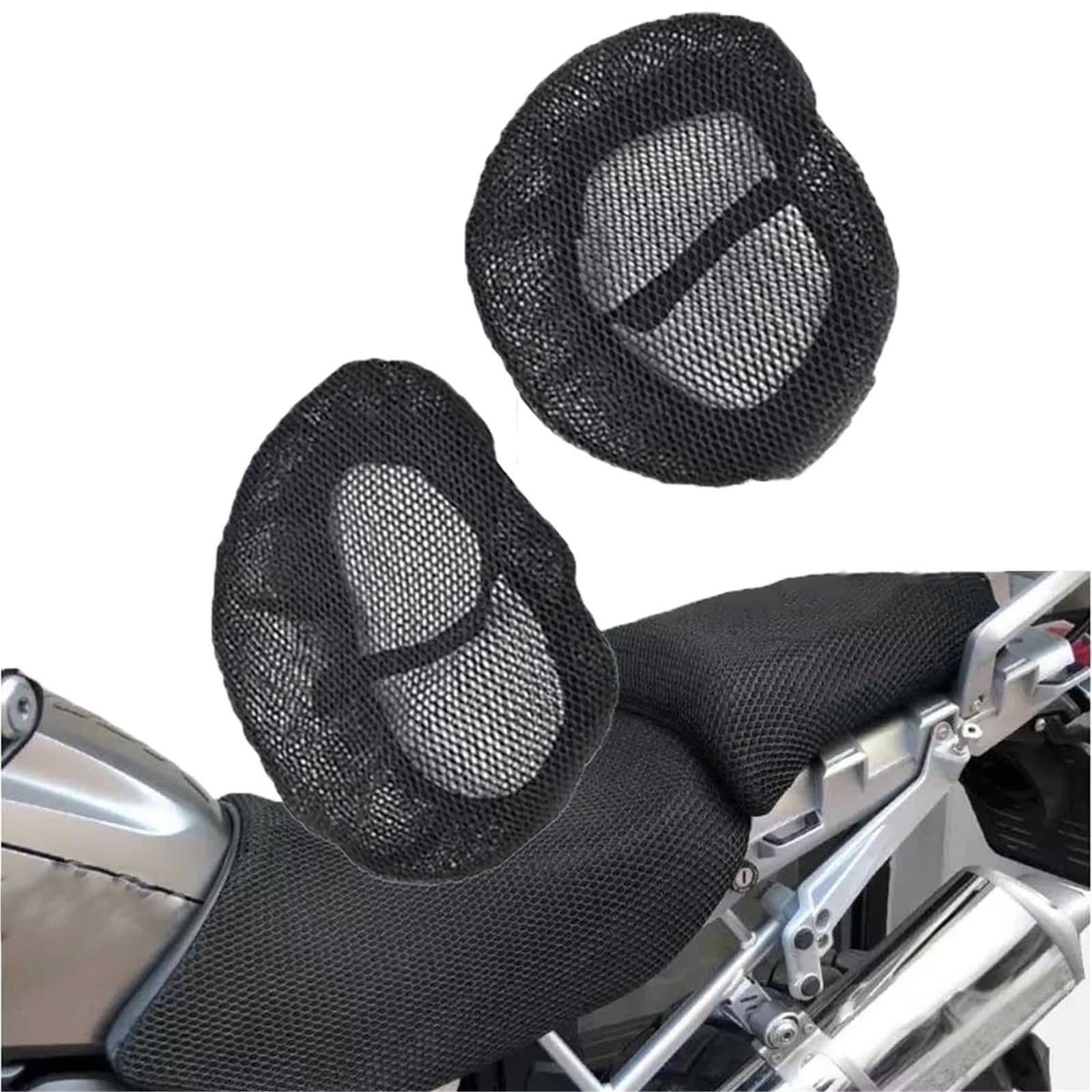 Funda de asiento para BMW R1250GS con acabados premium de alta resistencia 7