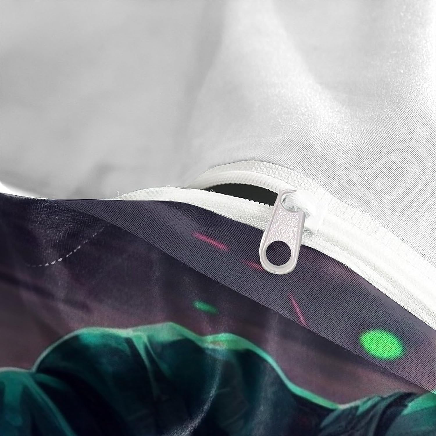 Printed Quilt Cover 3D Print Pillow Cases Bedding Set Soft Easy Care Bedding Quilt Cover Set Quilt Cover Children Room Decor 2 Pillowcases Twin（173x218cm）