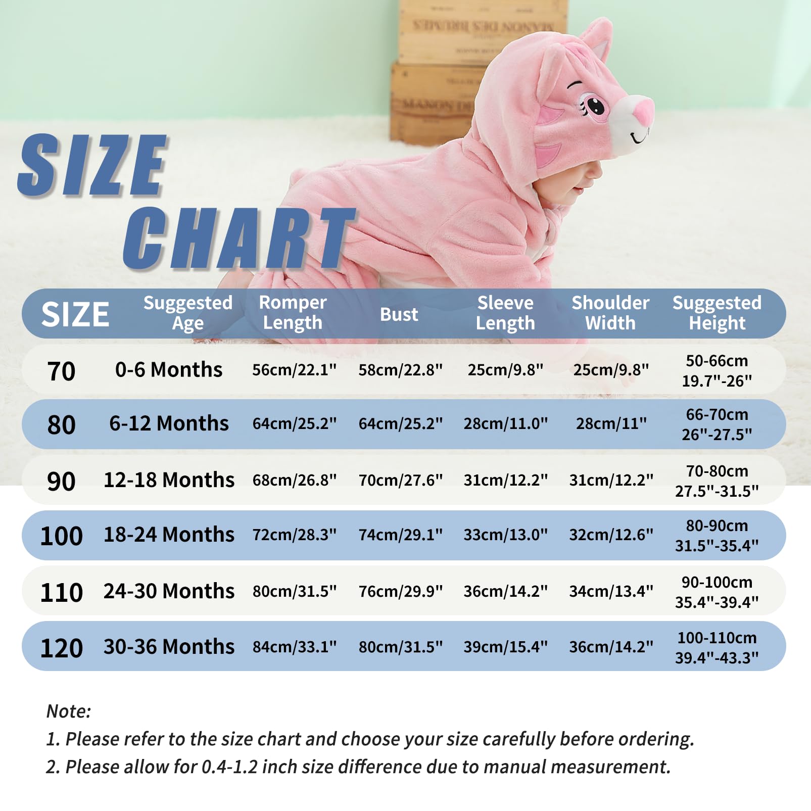 Pagliaccetto Neonato Invernale Costume Neonato, Flanella Unicorno Dinosauro Costume Neonata Sacco Nanna con Cappuccio Animale Tuta Neve Tutone Pile Bambino 0-36 Mesi