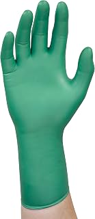 Ansell Microflex 93-260 Nitrile Neoprene Chemical Resistant Disposable Gloves Large 50 Pack Extended Cuff