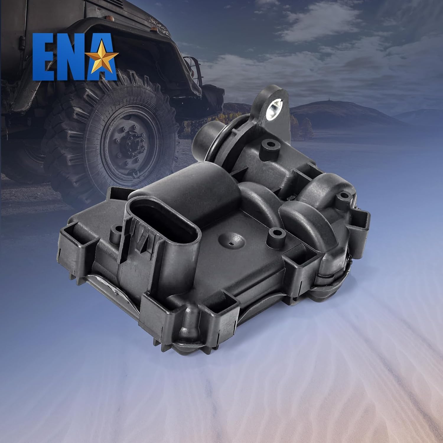 ENA 4WD Front Axle Actuator Compatible With Chevrolet GMC Isuzu Buick Oldsmobile 2002-2009 Ascender Rainier Trailblazer L4 V8 4.2L 6.0L 5.3L Replacement For 12471631 V51730138 600103