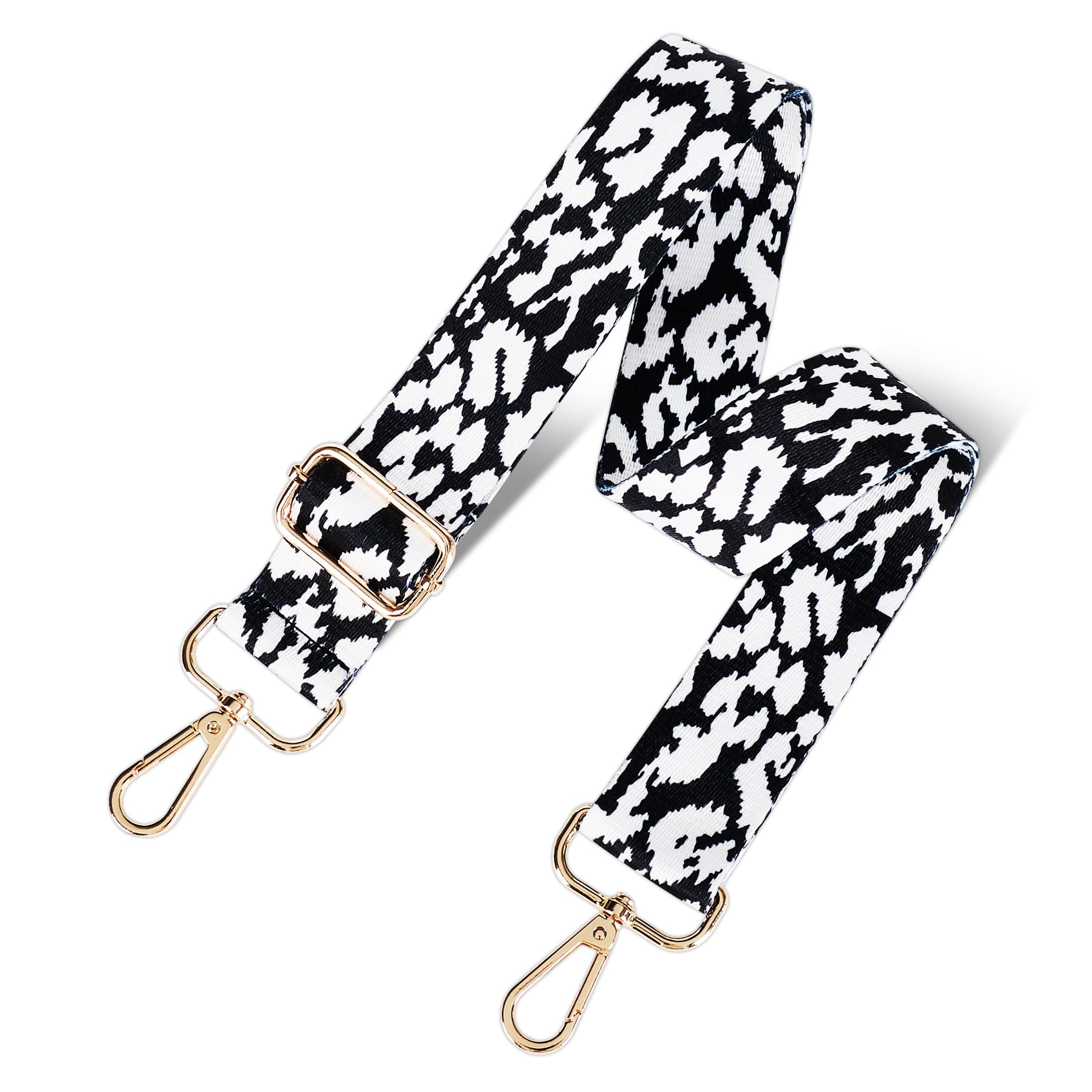 chushui Leopard Print Purse Strap for Women,Adjustable Crossbody Bag Strap