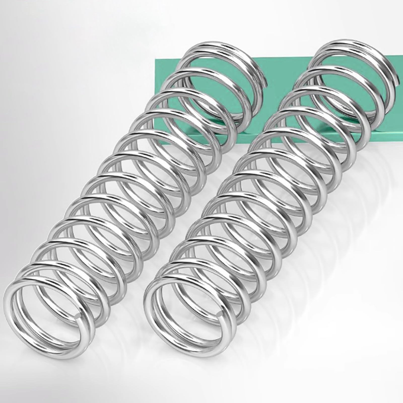 1 molla di compressione piccola in acciaio inox 304, per riparazioni di cesoie da giardino e fai da te, diametro esterno 12-20 mm,2,2 x 16,5 x 1500 mm