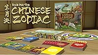 Vista 2 de Capstone Games: Race for The Chinese Zodiac - Juego de cartas interactivo simultáneo, 3-5 jugadores, edades 8+, 40 a 70 minutos