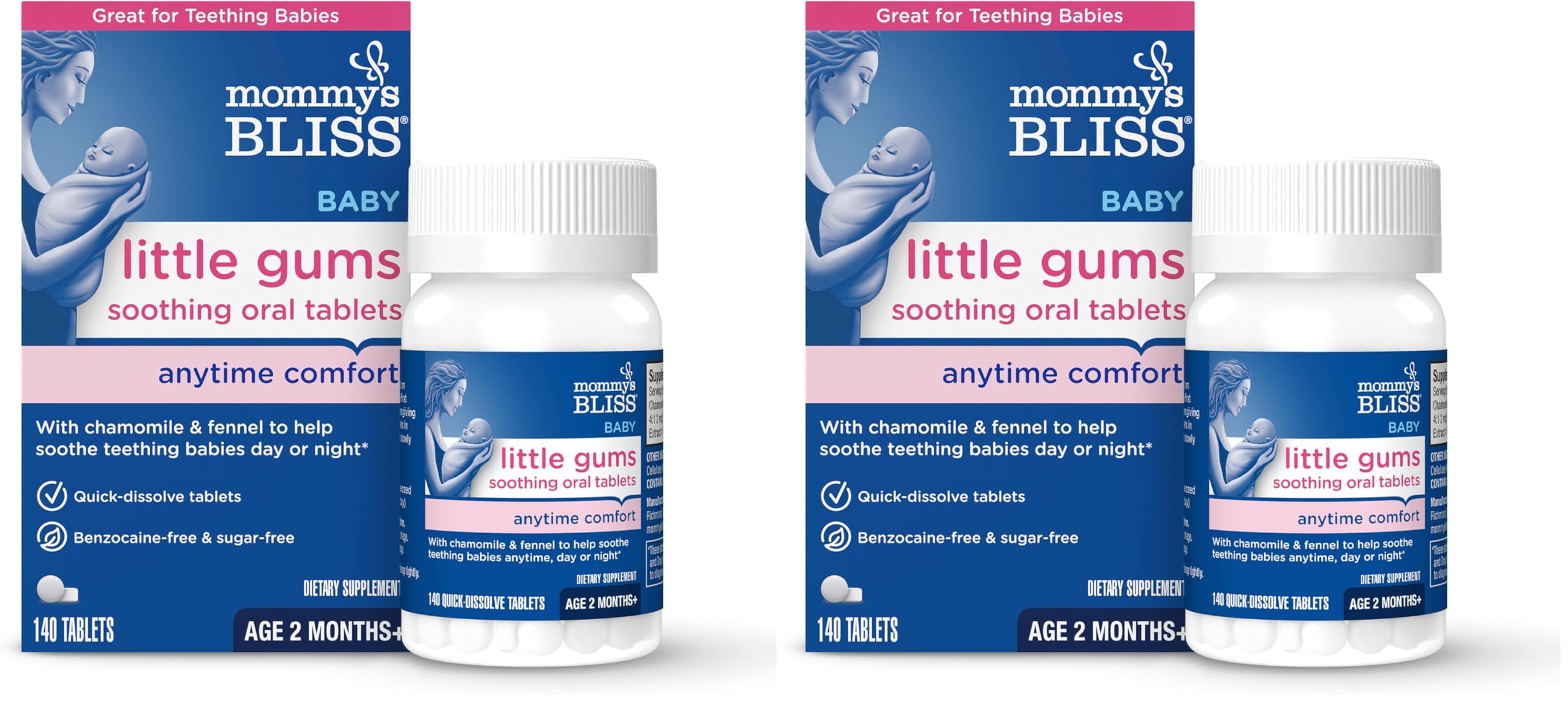 Mommy's Bliss Little Gums Soothing Oral Tablets