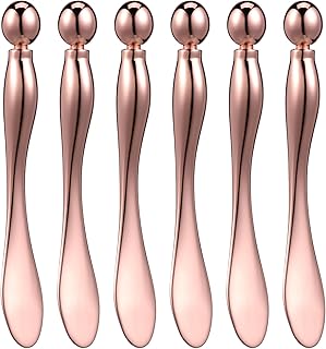 Ciieeo 6 piezas de metal aplicador de crema d...