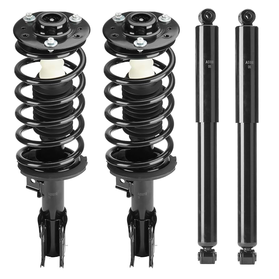 Amazon.com: Front and Rear Struts Assembly Shock Absorber w