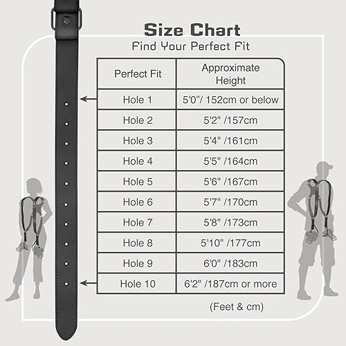 Miniatura 3 de Leather Dual Camera Harness Strap for Photographers,Adjustable Shoulder Crossbody Padded Harness for DSLR SLR