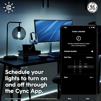 Cync GE Dynamic Effects Smart LED Light Strip with Music Sync, Color Changing Outdoor Light Strip, Compatible with Alexa and Google Home, 32ft Waterproof Light + Power Supply