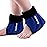 Comfpack Ankle Ice Pack Wrap Heel Ice Pack for Pain Relief, Hot Cold Therapy Cold Pack for Plantar Fasciitis, Achilles Tendonitis, Ankle Sprain, Foot Pain, 2Packs