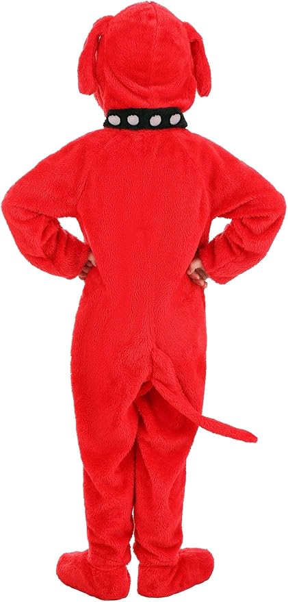 Disfraz Toddler Clifford el Gran Perro Rojo - Overly de Peluche miniatura 3