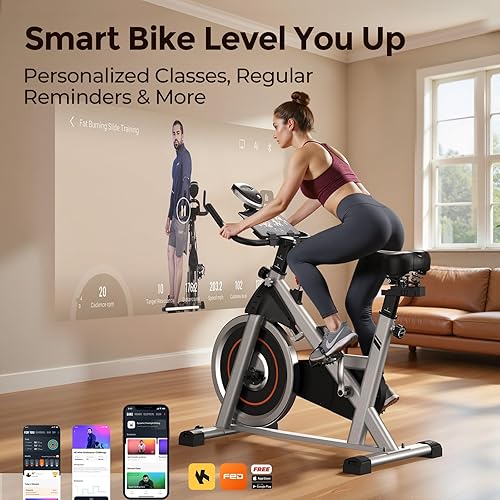 Miniatura 5 de YOSUDA Indoor Cycling Bike Stationary Bike - Cycle Bike with Ipad Mount  Comfortable Seat Cushion