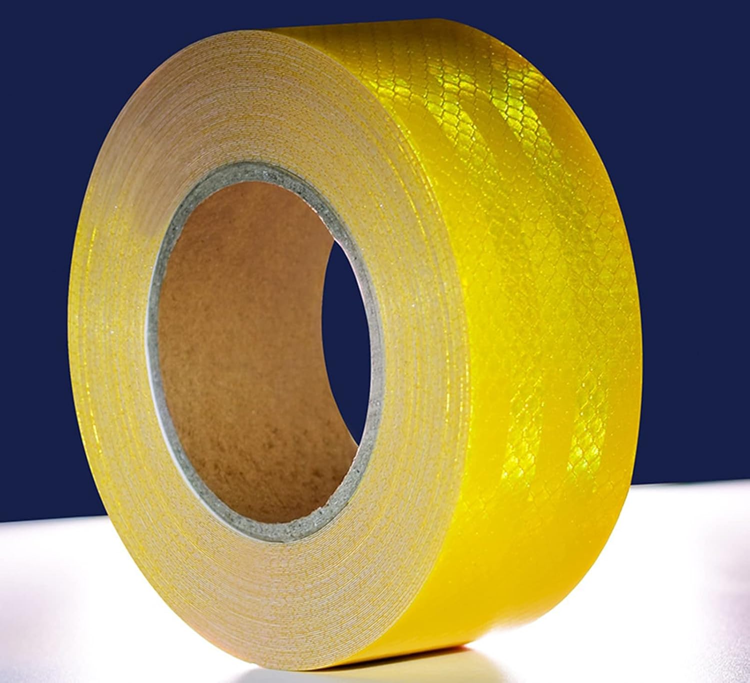 Reflective Tape - 2 Inch X 82 Feet High Visibility Safety Tape - Warning Tape for Car Bike Bicycle - for Trailers, Outdoor Cars, Trucks,Yellow Tape