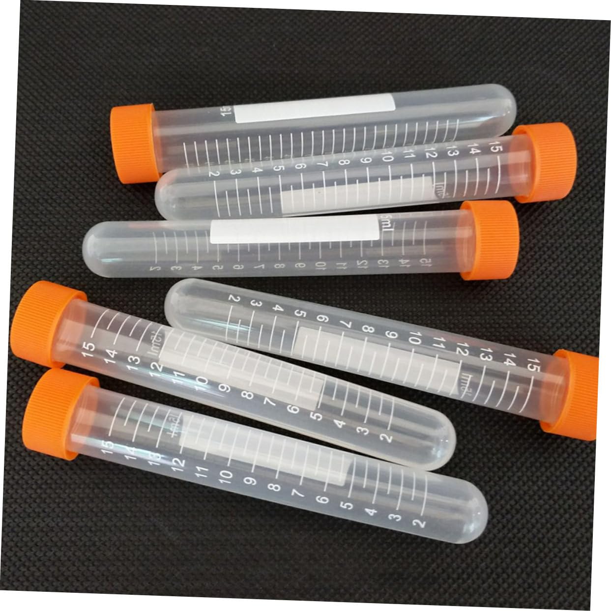 PLAFOPE 100pezzi Provette Da Centrifuga Da Tappi Vite Realizzate in Materiale Pe Per Campioni Liquidi Adatte Laboratori e Attrezzature Ospedaliere