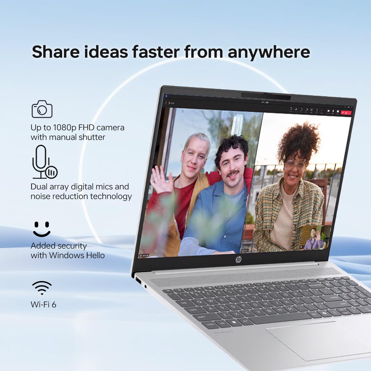 HP Business Copliot AI Laptop PC, 17.3" HD+ Touchscreen, Ultra 7 255U, 64GB DDR5 RAM, 4TB SSD, Wi-Fi 6, W11H, Backlit, Bundle with PCO Laptop Cooler & 512GB External SSD & Thunderobot Wireless Mouse