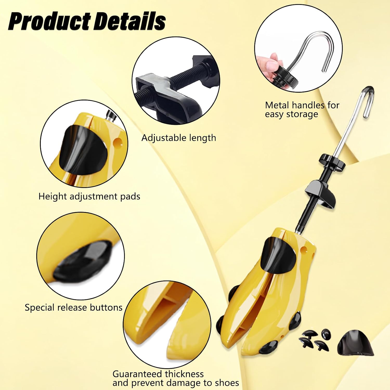 Shoe Stretcher Wide Feet, Shoe Trees for Men Women