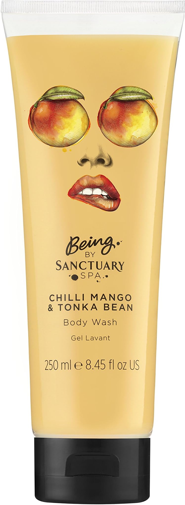 Being by Sanctuary Spa Chilli Mango and Tonka Bean Body Wash, 250 ml