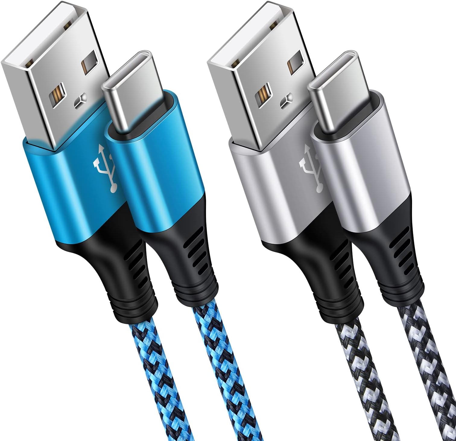– Samsung USB-C Fast Charging Cable [2-Pack, 3Ft] Type-C Cord for Galaxy S24 S23 S22 S21 S20 A15 A55 A14 A33 A53 S10 S9, Google Pixel, PS5