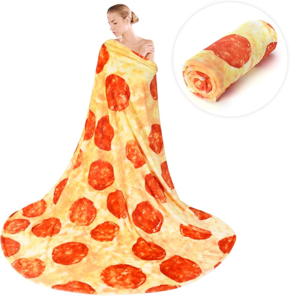 pizza blanket Blankets & Throws / Bedding Home & Kitchen