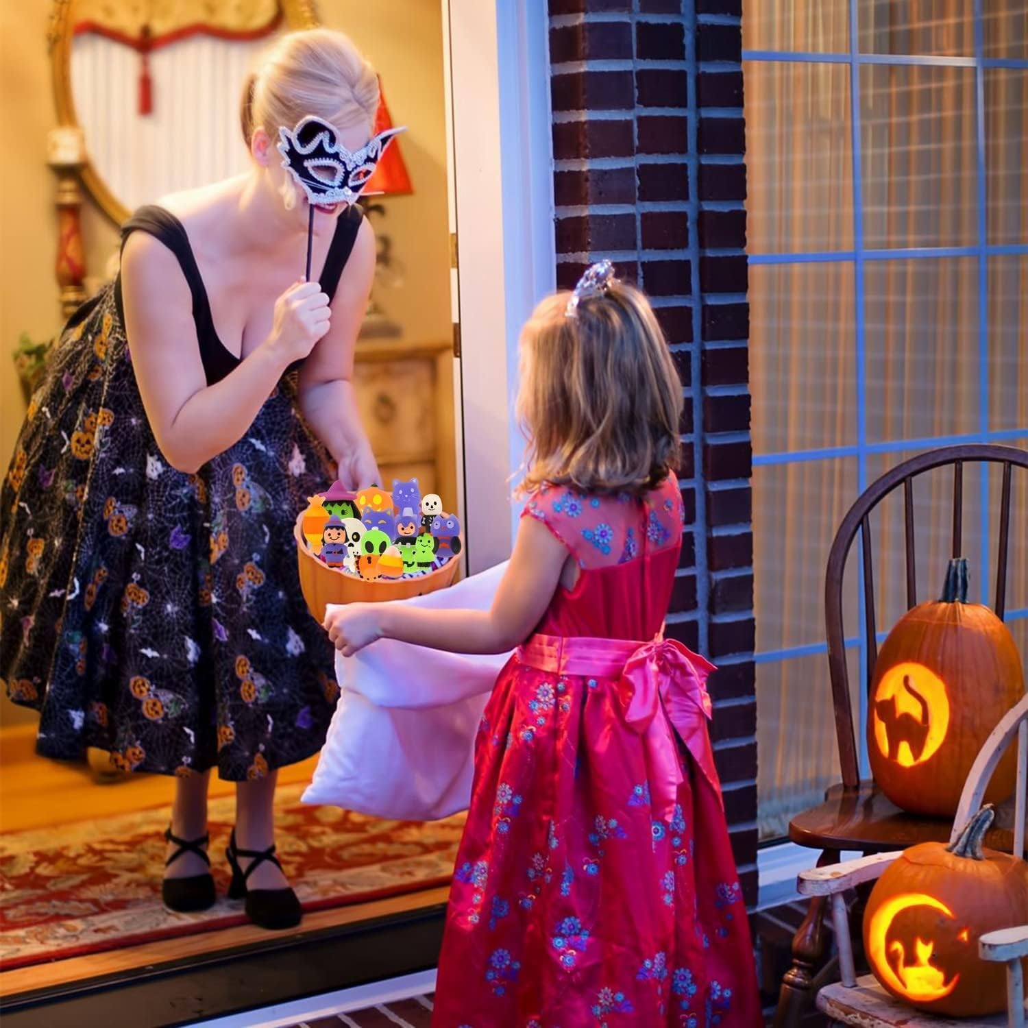 36 Pack Halloween Mochi Squishy,Halloween Party Favors,Classroom prizes,Goody Bag Stuffers,Basket Filler - Image 7