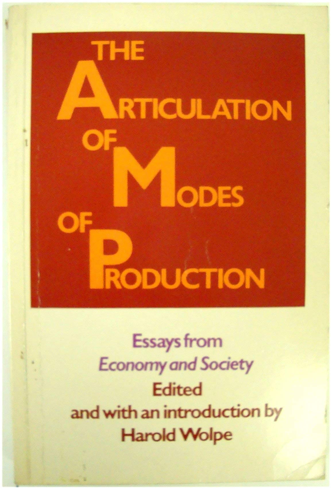 Buy Articulation of Modes of Production: Essays from Economy and Society — BookShops.in