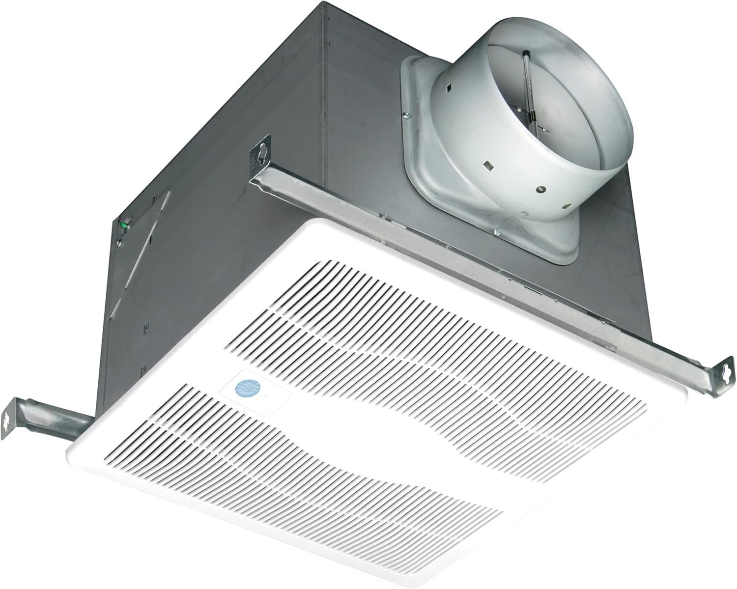 Air King White 150 CFM Single Speed, Motion and Humidity Sensing 0.6 Sone Ceiling Exhaust Bath Fan, ENERGY STAR